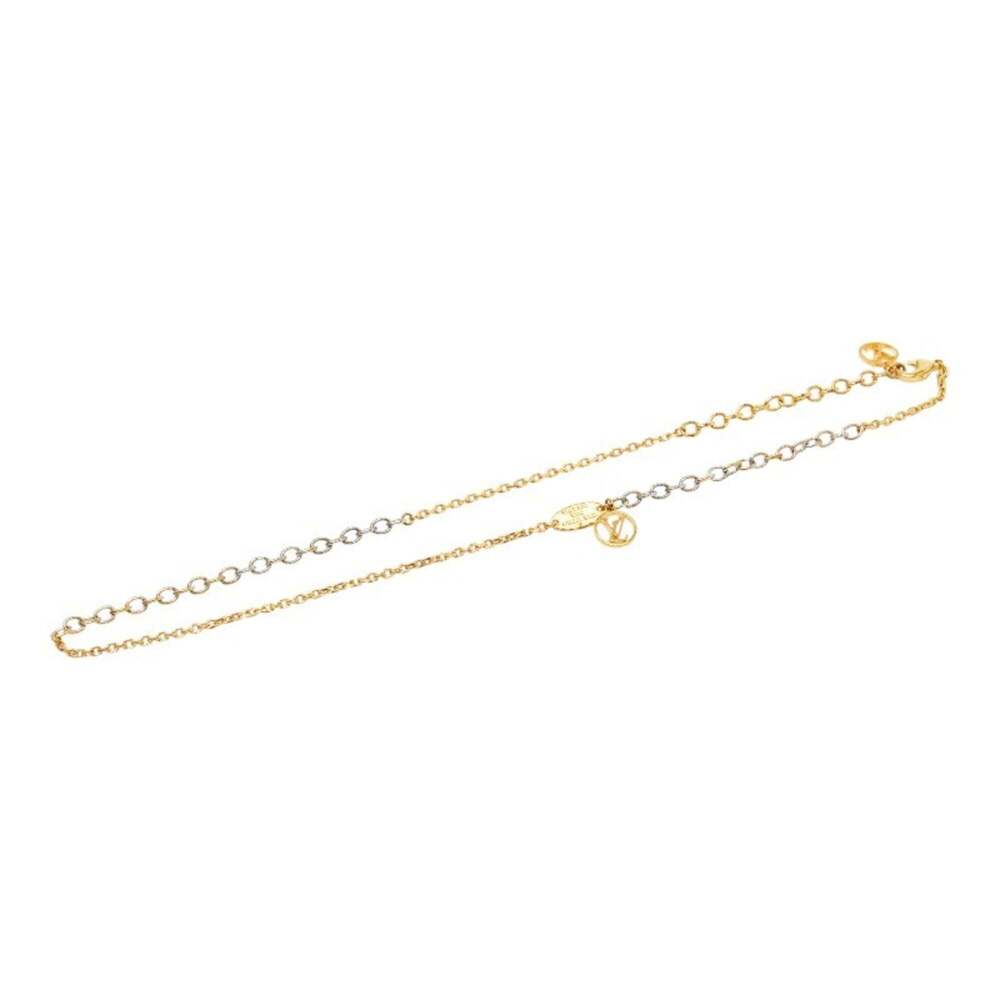 LOUIS VUITTON Gold Necklace - Picture 2 of 7